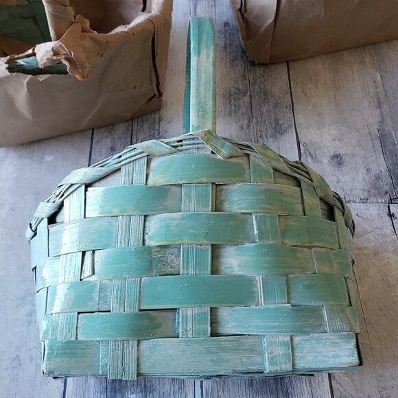 Aqua Baskets (set of 3) - Picture 2 of 5